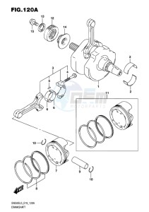 SV650S EU drawing CRANKSHAFT