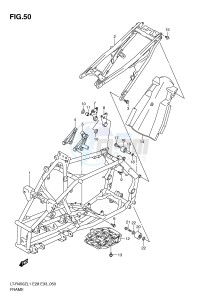 LT-R450 (E28-E33) drawing FRAME (LT-R450L1 E33)