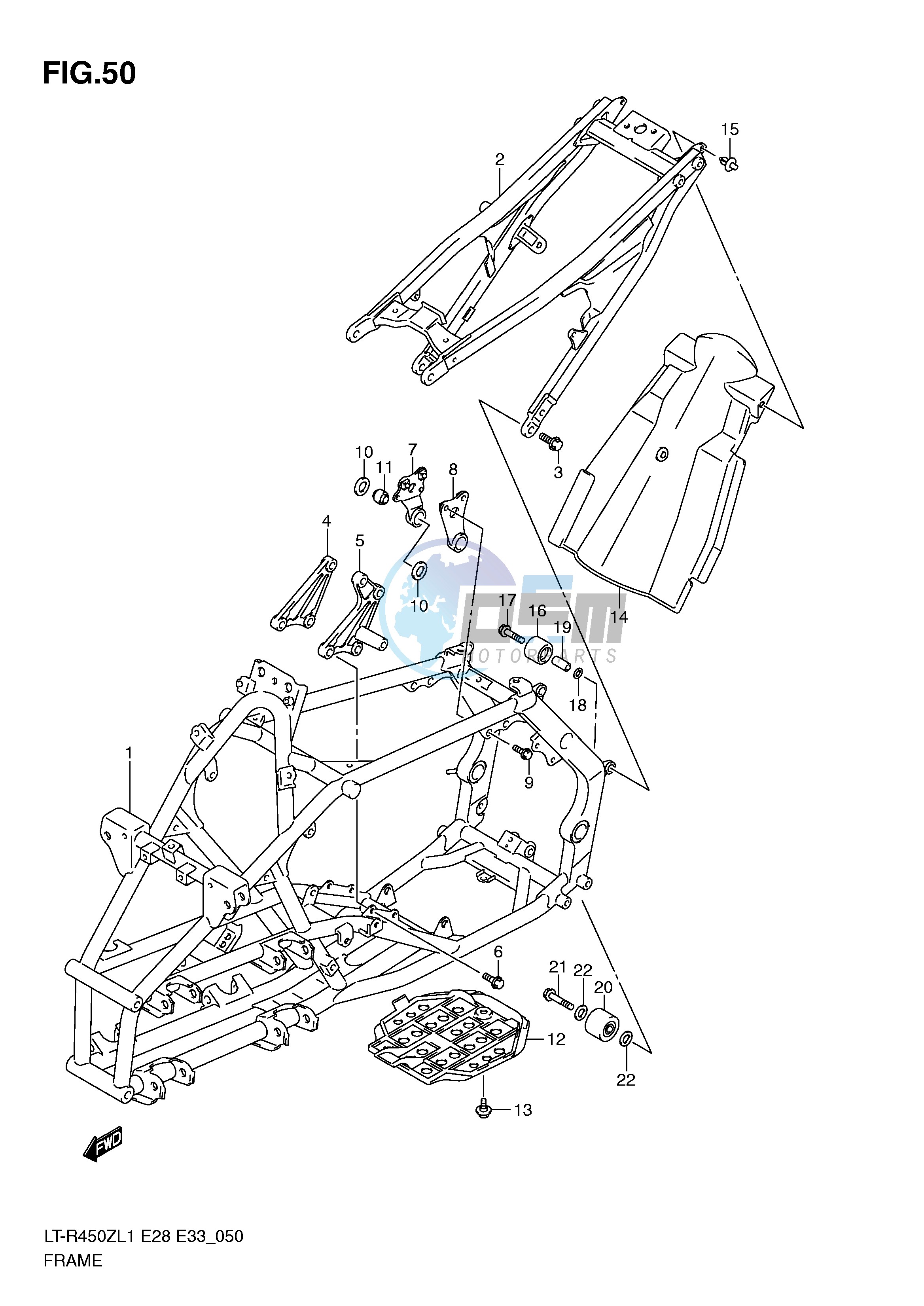 FRAME (LT-R450L1 E33)