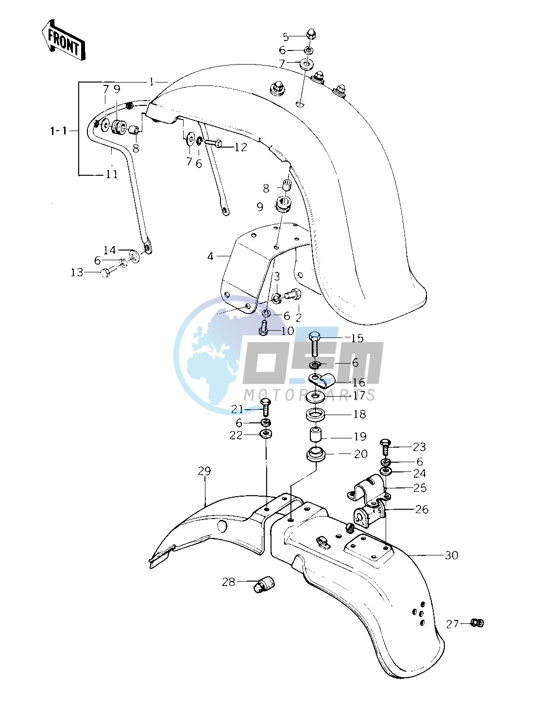 FENDERS -- 79-81 C2_C3_C4- -