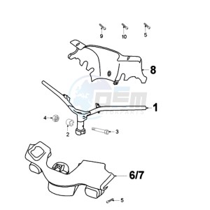 TKR WRC EU drawing HANDLEBAR