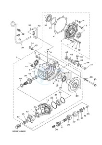 YXC700ES VIKING VI EPS SE (2USB) drawing DRIVE SHAFT