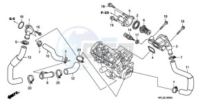 CBR1000RR9 BR / MME - (BR / MME) drawing THERMOSTAT