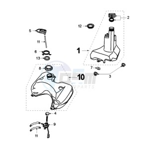 VIVA SLA BE drawing TANK AND FUEL PUMP