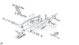 SENDA SM X-RACE - 50 CC VTHSR2A1A drawing REAR ARM