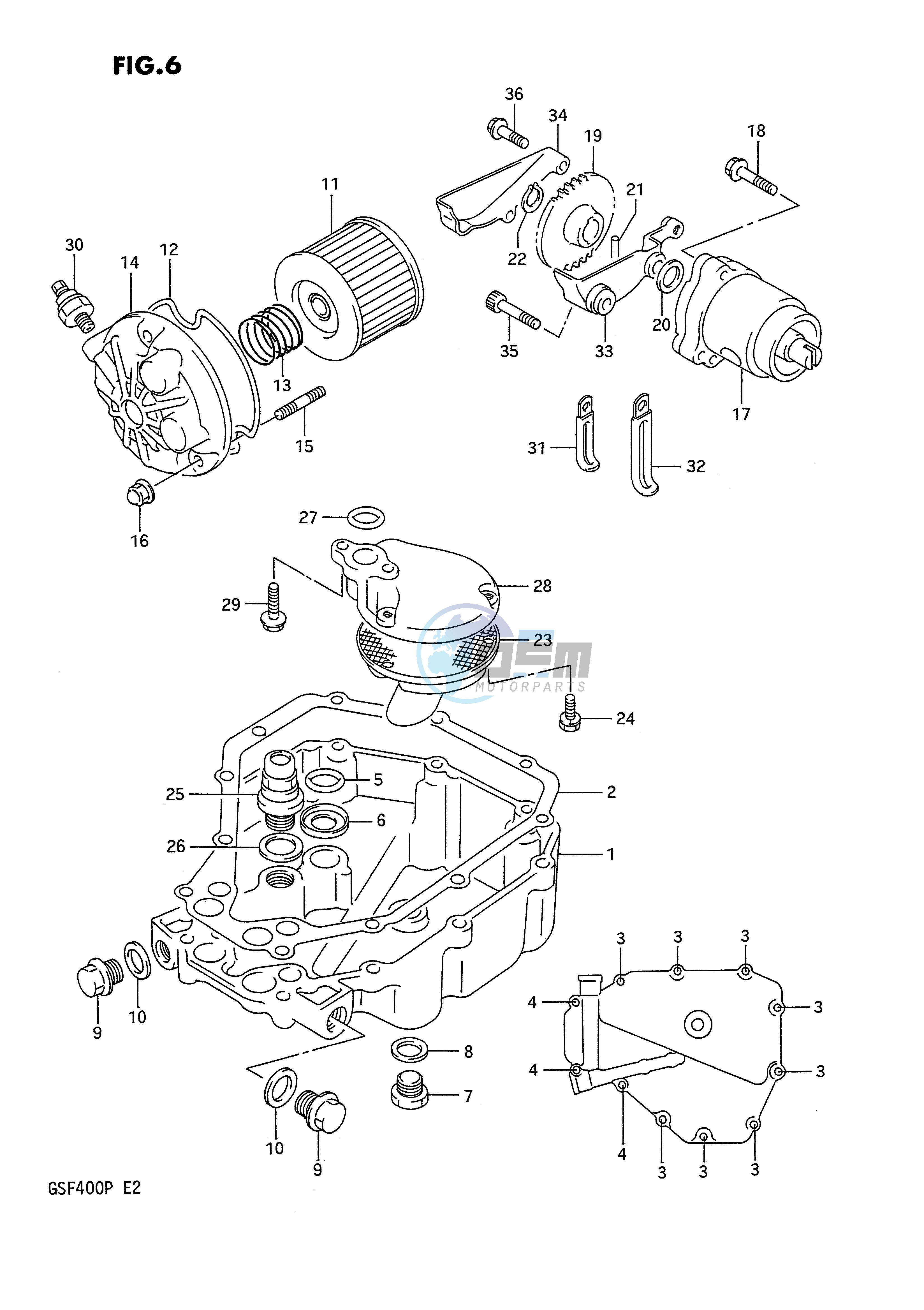 OIL PAN-OIL PUMP