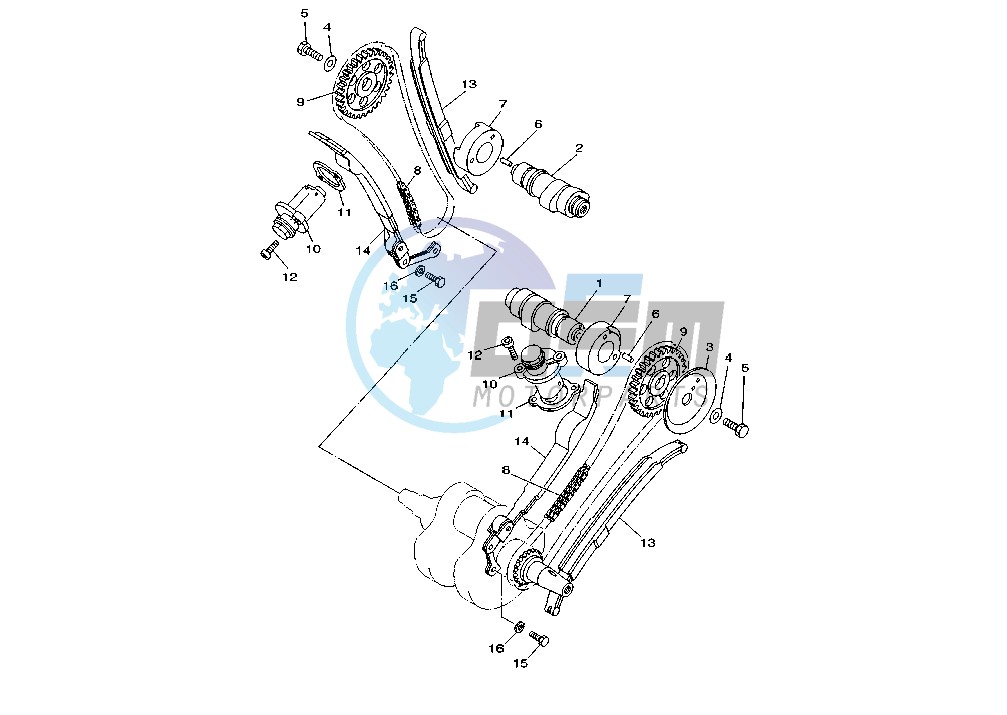 CAMSHAFT -CHAIN