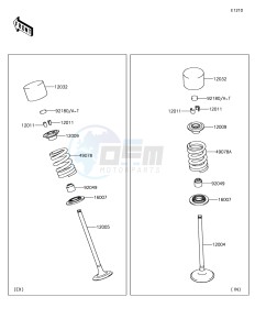 VERSYS 1000 KLZ1000BHF XX (EU ME A(FRICA) drawing Valve(s)