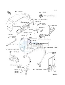 KAF 620 J [MULE 3010 TRANS4X4] (J6J-J8F) J8F drawing LABELS