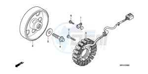 CB1000RA9 Australia - (U / ABS) drawing GENERATOR