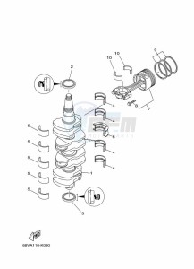 FL115AETX drawing CRANKSHAFT--PISTON