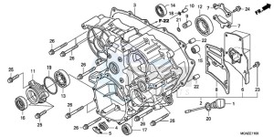 GL1800A Korea - (KO) drawing REAR CASE