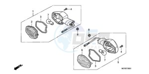 CBF600NA9 Europe Direct - (ED / ABS) drawing WINKER (CBF600N/NA)