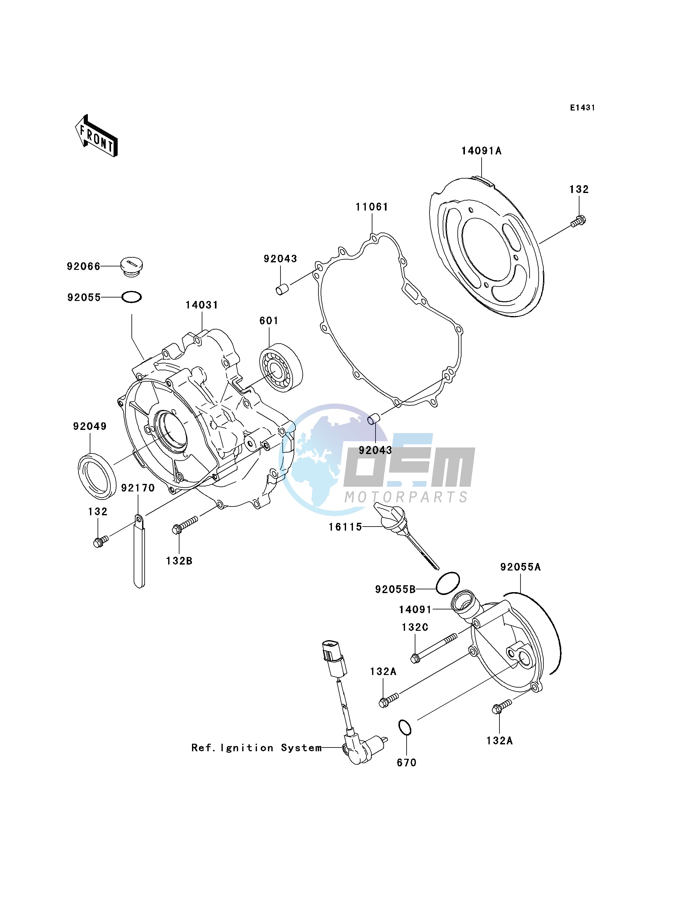 ENGINE COVER-- S- -