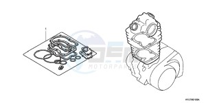 CBR250RD CBR250R 2E - (2E) drawing GASKET KIT A