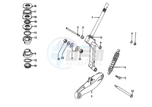 SPEEDFIGHT - 100 cc drawing FRONT FORK