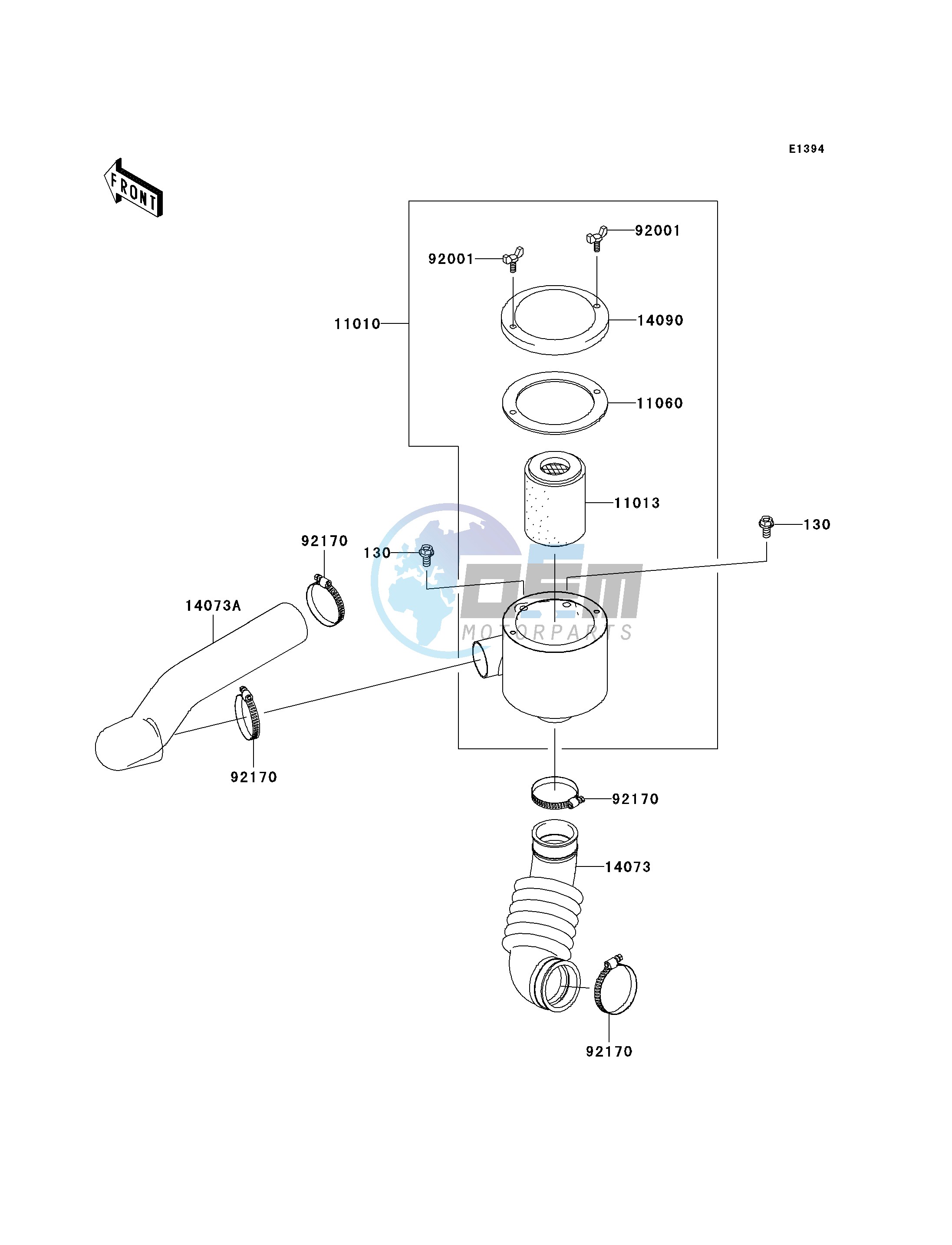 AIR CLEANER-BELT CONVERTER