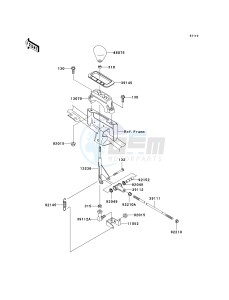 KVF 360 A [PRAIRIE 360 4X4] (A6F-A9F) A6F drawing CONTROL