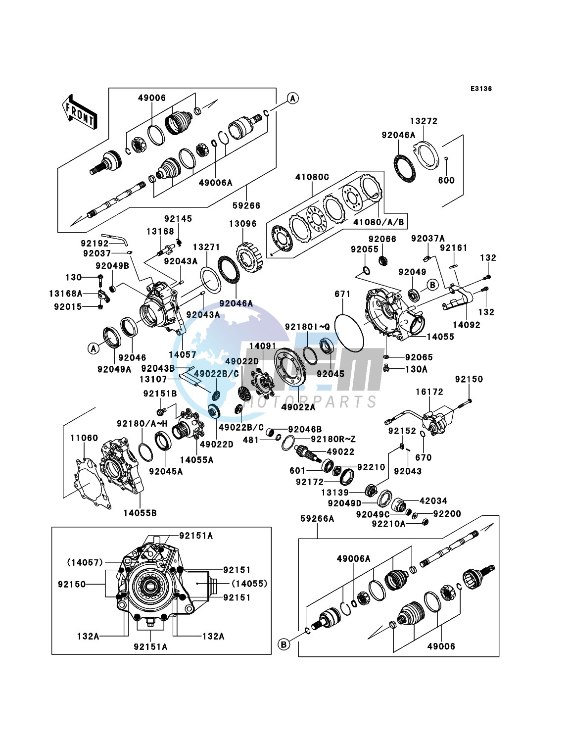 Drive Shaft-Front