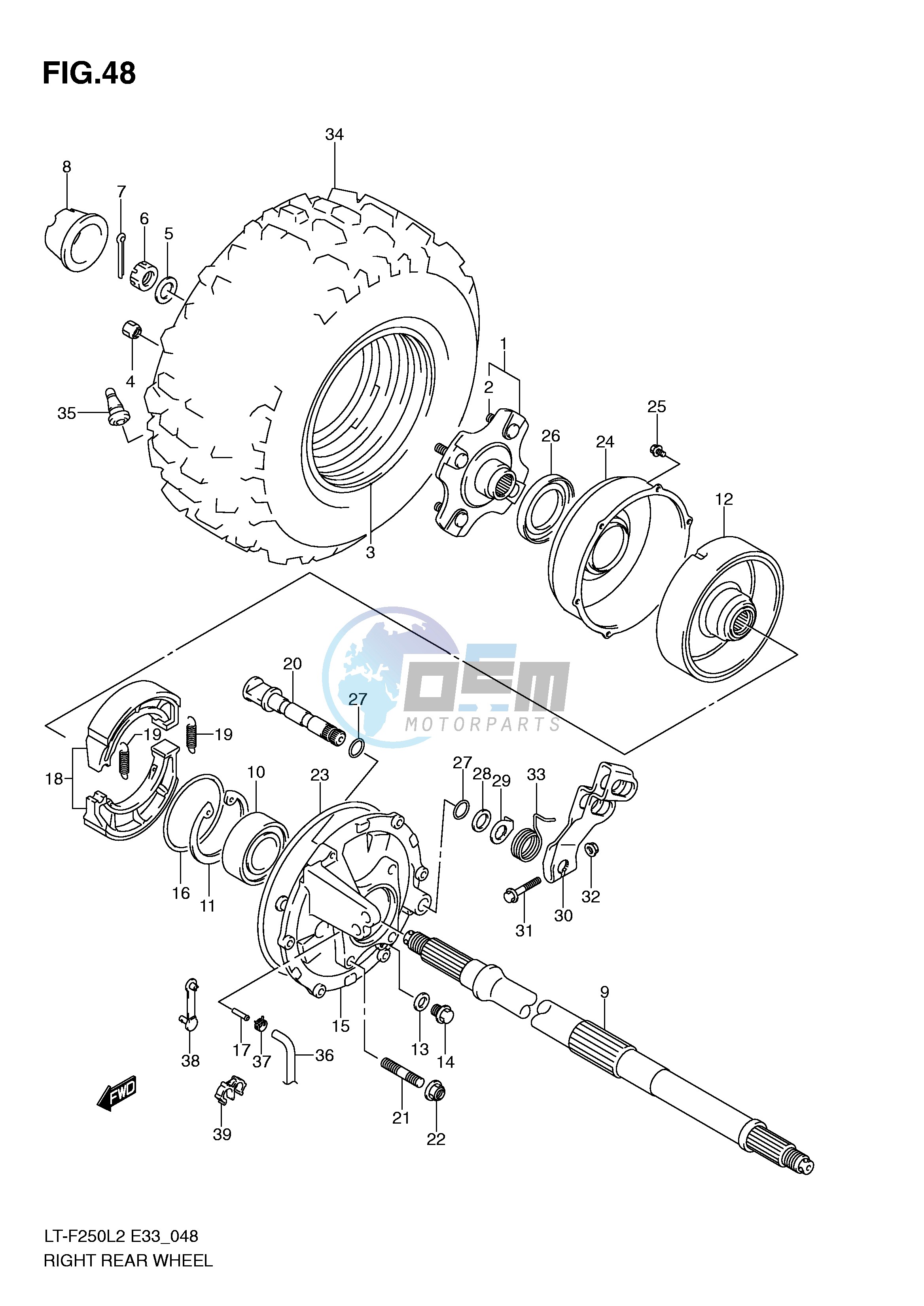 RIGHT REAR WHEEL