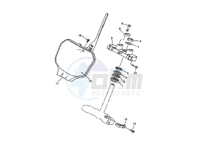 YZ F 450 drawing STEERING