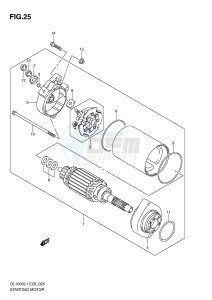 DL1000 (E28) V-Strom drawing STARTING MOTOR