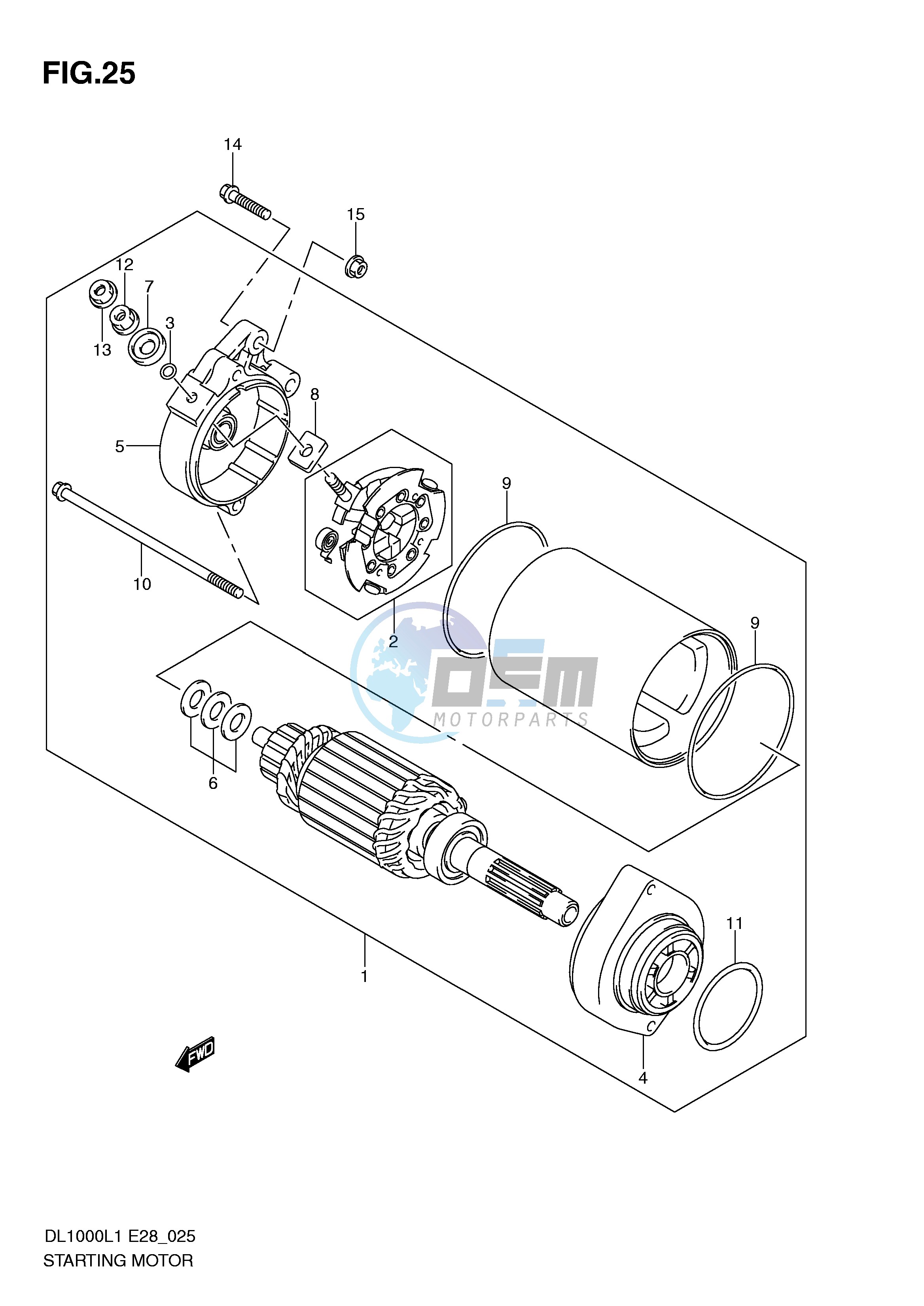 STARTING MOTOR