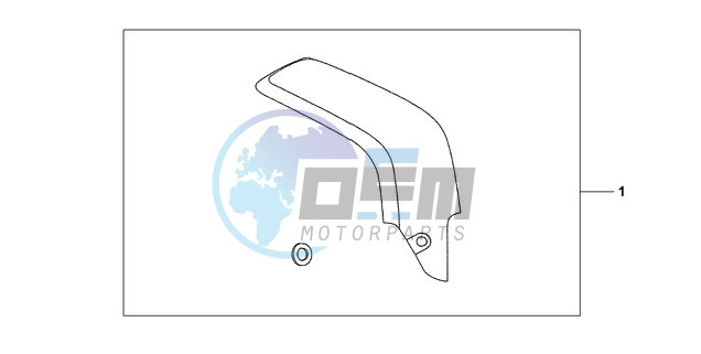 CARBON FIBER EXHAUST GUARD