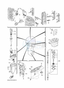 F200BETX drawing MAINTENANCE-PARTS