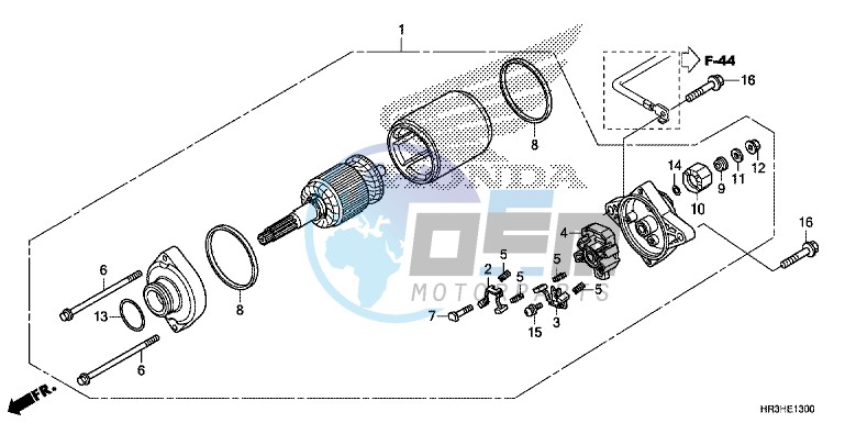 STARTER MOTOR