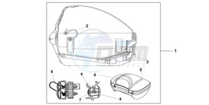 FJS400D9 SI - (SI) drawing TOP BOX *R151CU*