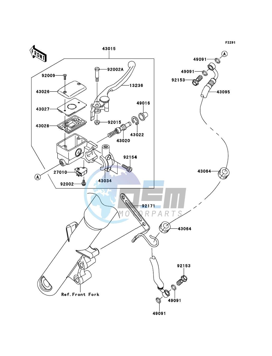 Front Master Cylinder