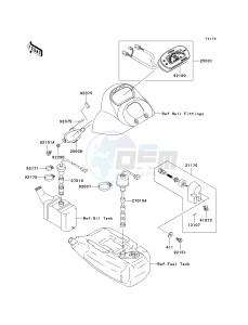 JT 900 E [900 STX] (E6F) E6F drawing METERS