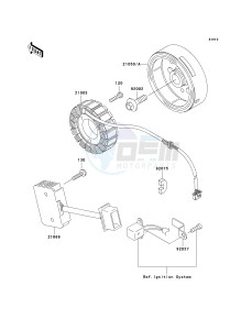 EX 250 F [NINJA 250R] (F15-F19) [NINJA 250R] drawing GENERATOR