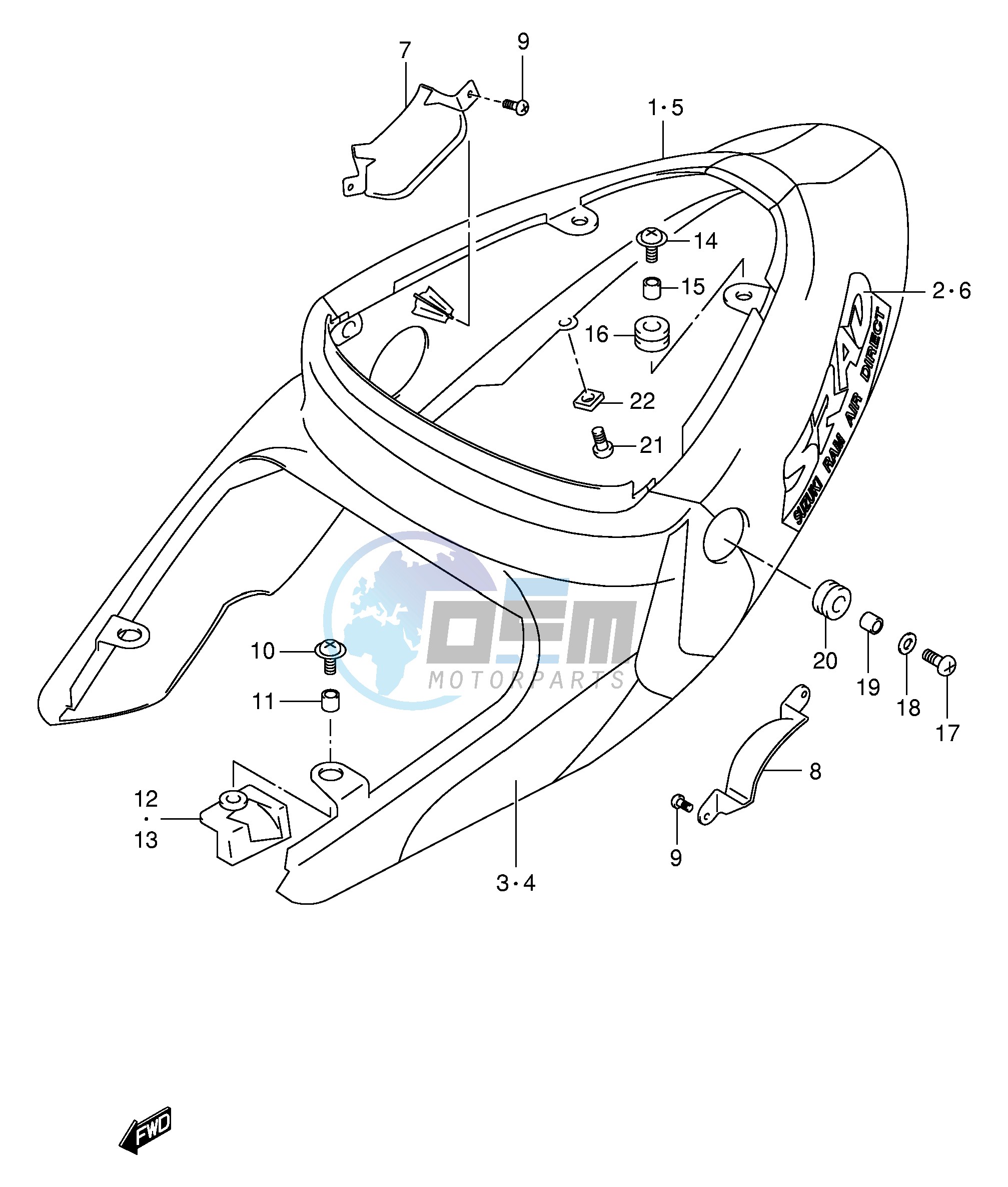 FRAME COVER (MODEL X)