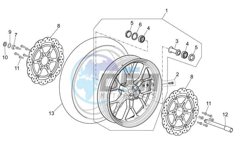 Front wheel