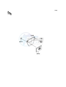 MULE_600 KAF400BBF EU drawing Reflectors