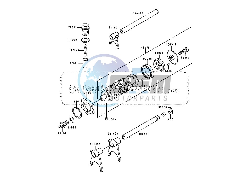 GEAR CHANGE DRUM