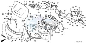 GL1800A Australia - (U) drawing WINDSCREEN