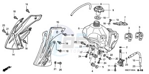 CRF150RBC drawing FUEL TANK