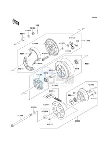 BN 125 A [ELIMINATOR 125] (A4-A8) [ELIMINATOR 125] drawing REAR WHEEL_CHAIN-- A7_A8- -