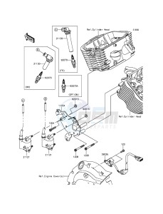 VULCAN 900 CUSTOM VN900CEFA GB XX (EU ME A(FRICA) drawing Ignition System