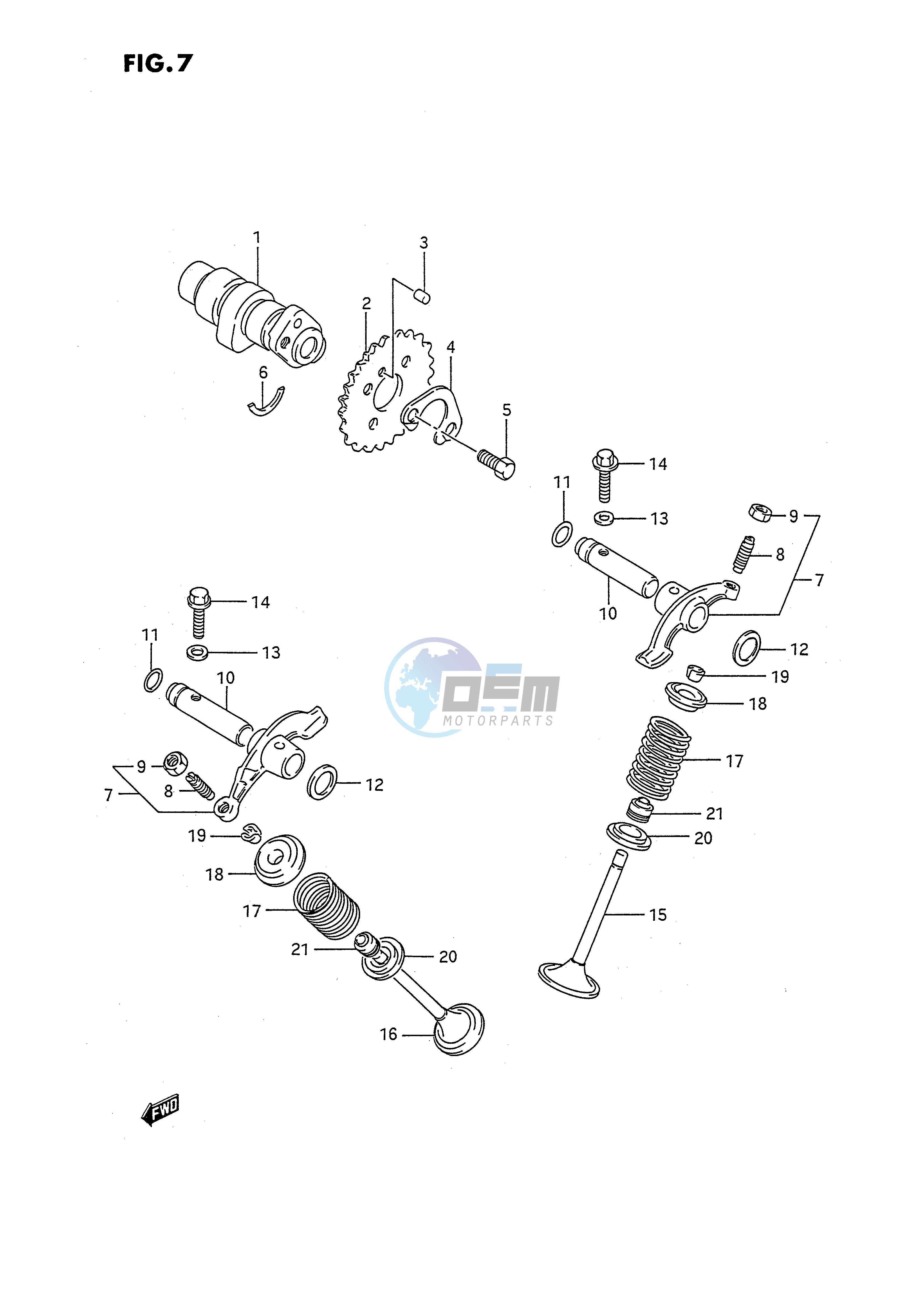 CAM SHAFT - VALVE