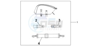 CBR1000RA9 UK - (E / ABS MKH MME) drawing REAR SEAT BAG