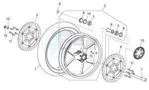 TUONO 1100 V4 RR E4 ABS (APAC) drawing Front wheel