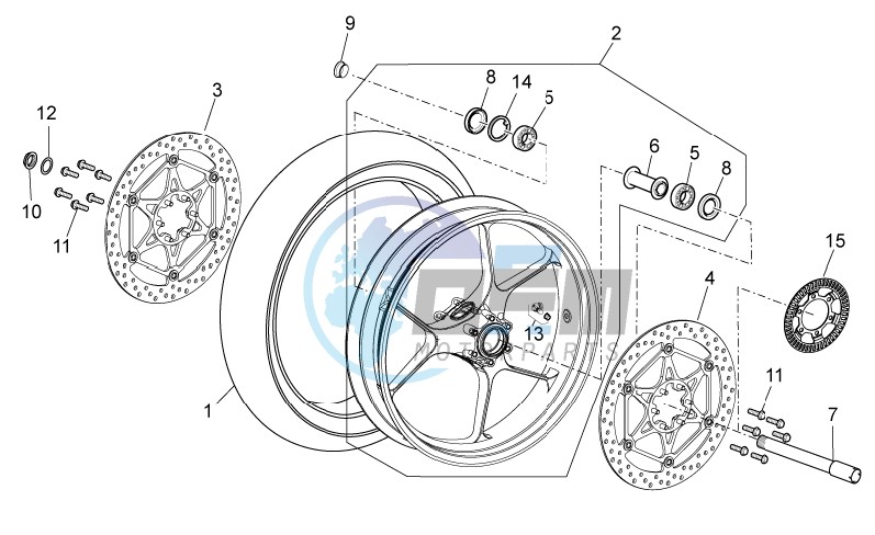 Front wheel