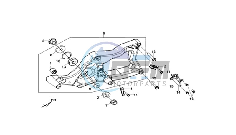 REAR FORK / REAR SUSPENSION