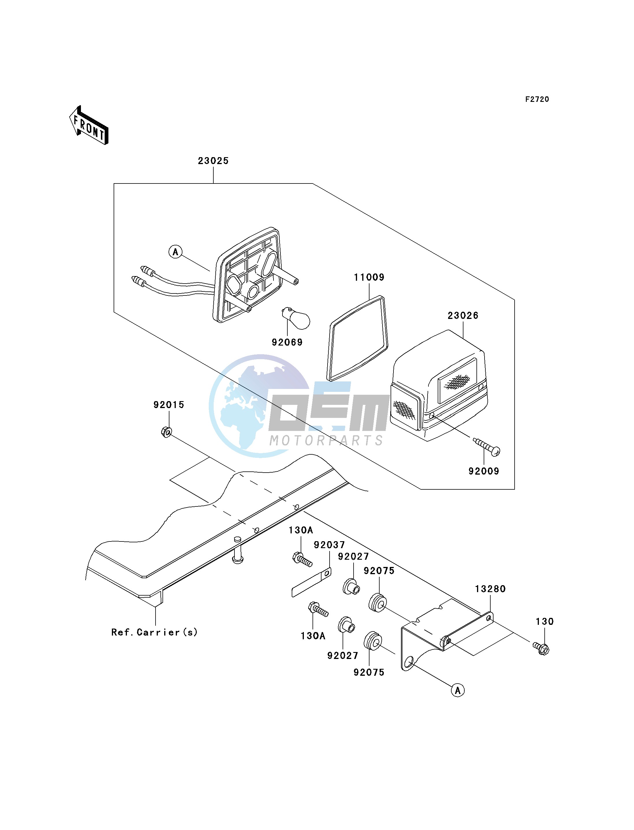 TAILLIGHT-- S- -