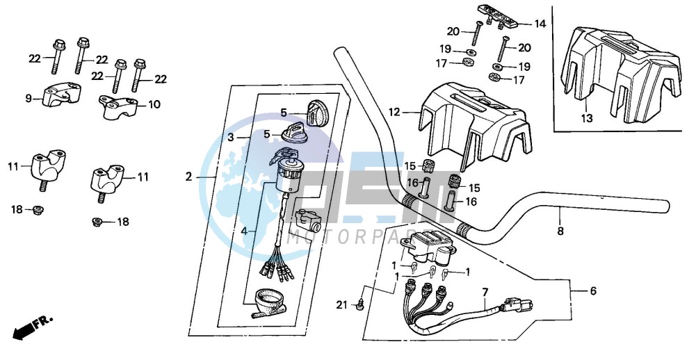 HANDLE PIPE/HANDLE COVER