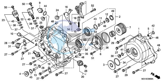 RIGHT CRANKCASE COVER